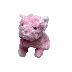 Ty Beanie Babies Fleur the Pink Cat TY Beanie Baby Stuffed Animal Kitten Kitty